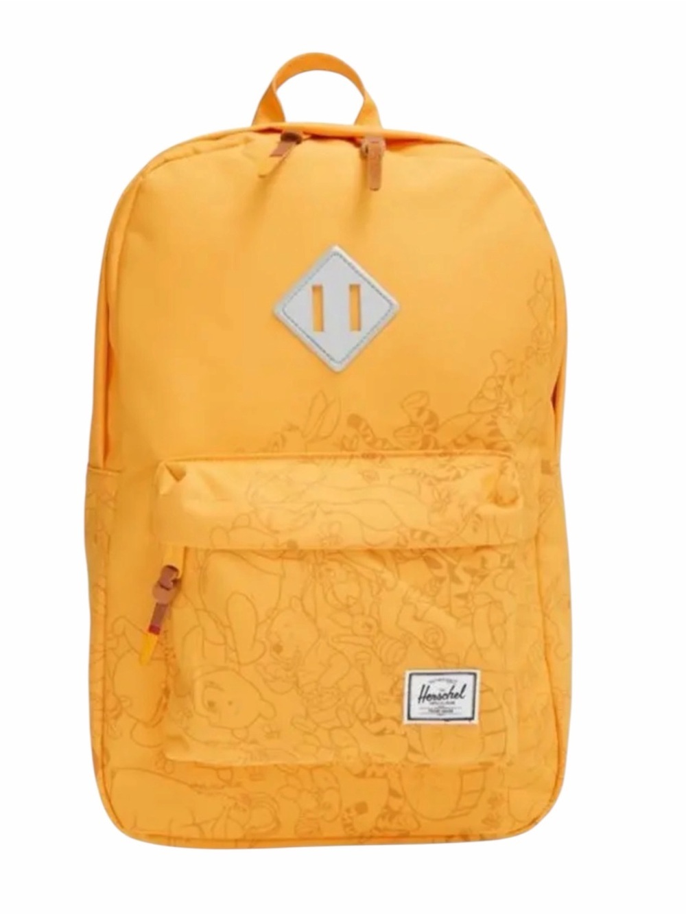 Herschel Supply Co. x Disney Winnie the Pooh Mustard Yellow Heritage Backpack